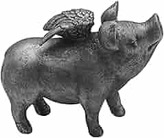 ROSENFELD PIGS OF THE EMPIRE,V.A2枚セット Amazon.com: Elements 7.28x3.35x5.51 Inch Resin Silver Winged